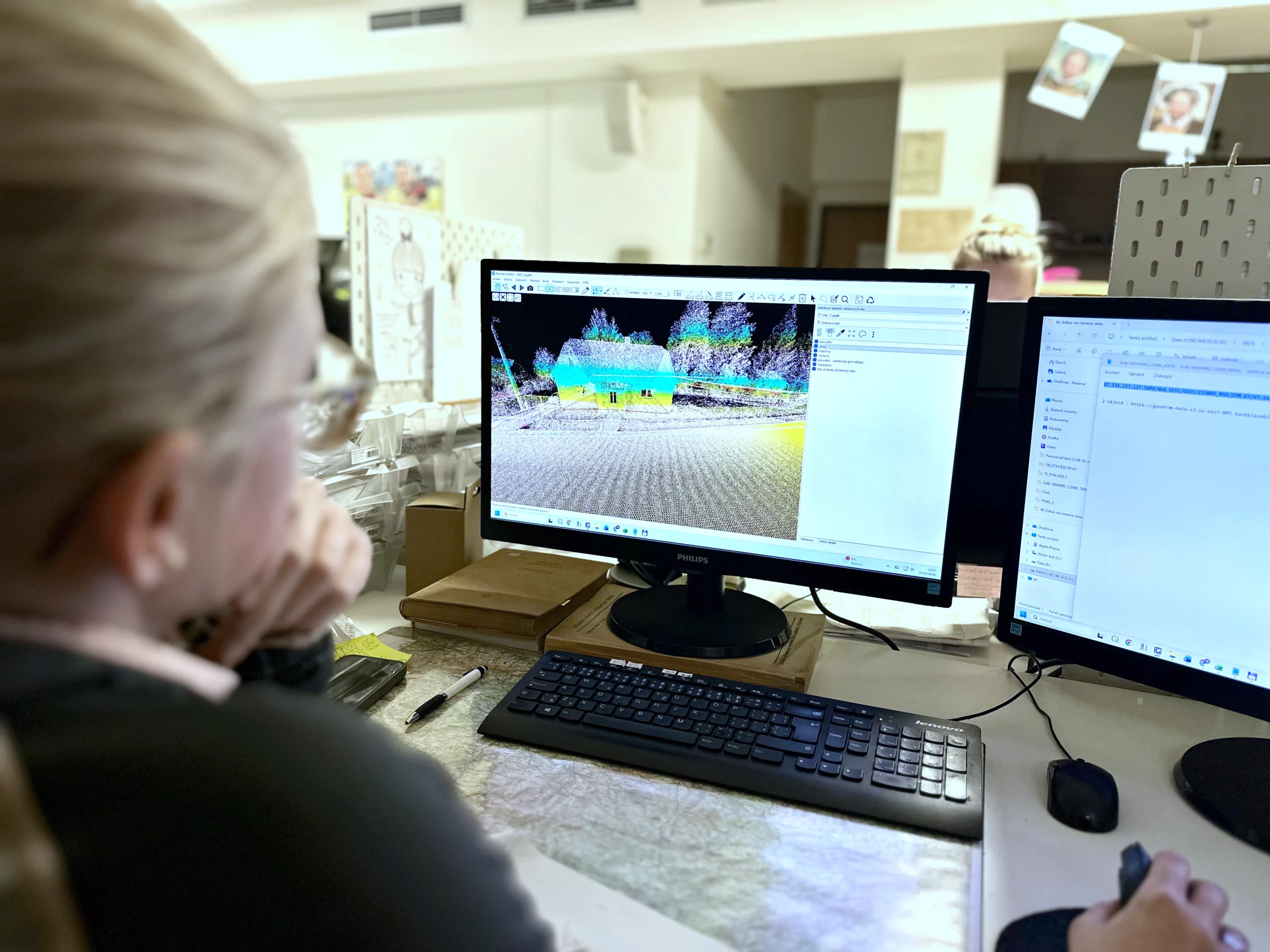 Geodet, 3D skenování, 3D model, Architekt, Developer